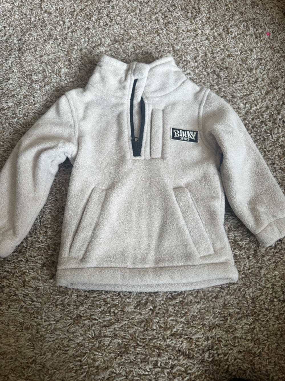 Binky bro Sherpa Pullover!